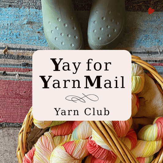 Yay for Yarn Mail! - Monthly Yarn Club